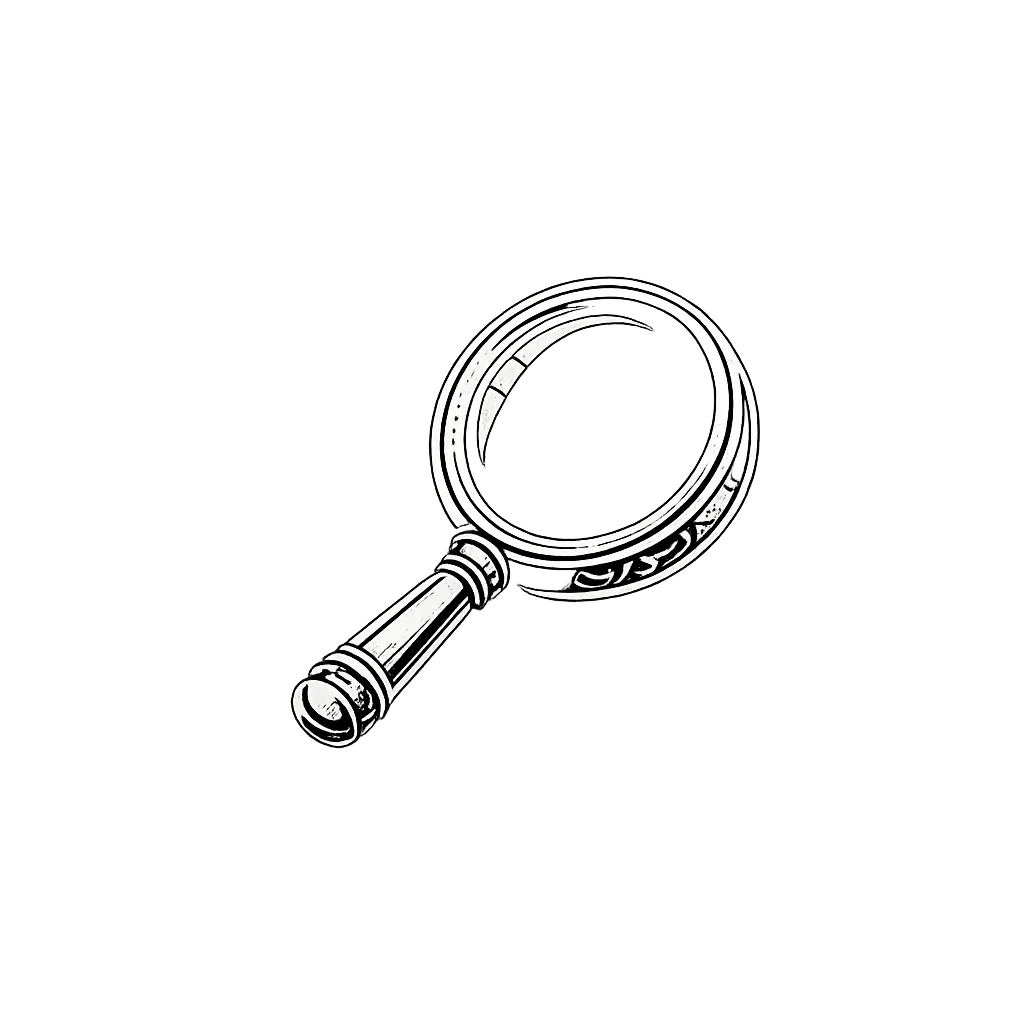 探索を示す虫眼鏡アイコン